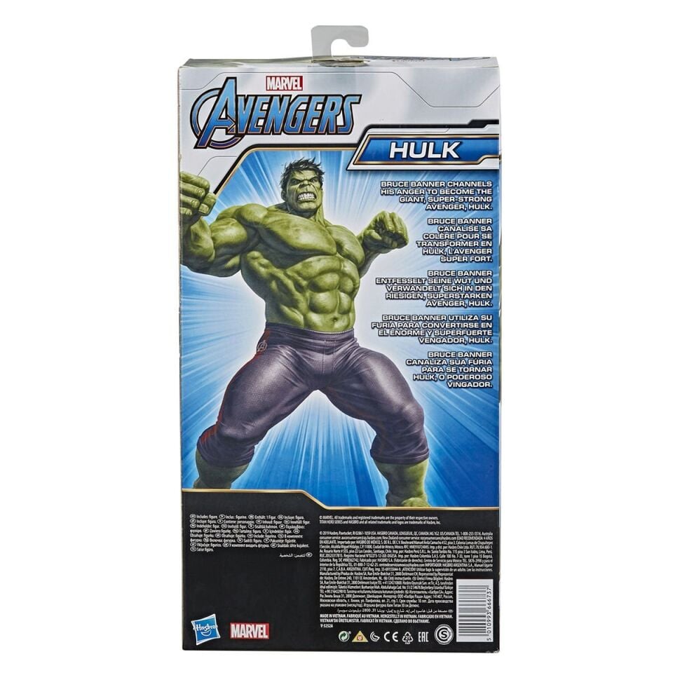 Marvel Avengers Titan Hero Hulk Özel Figür E7475