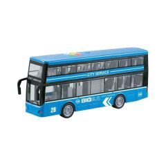 WY912A-B Sesli ve Işıklı Çift Katlı Otobüs 1:16