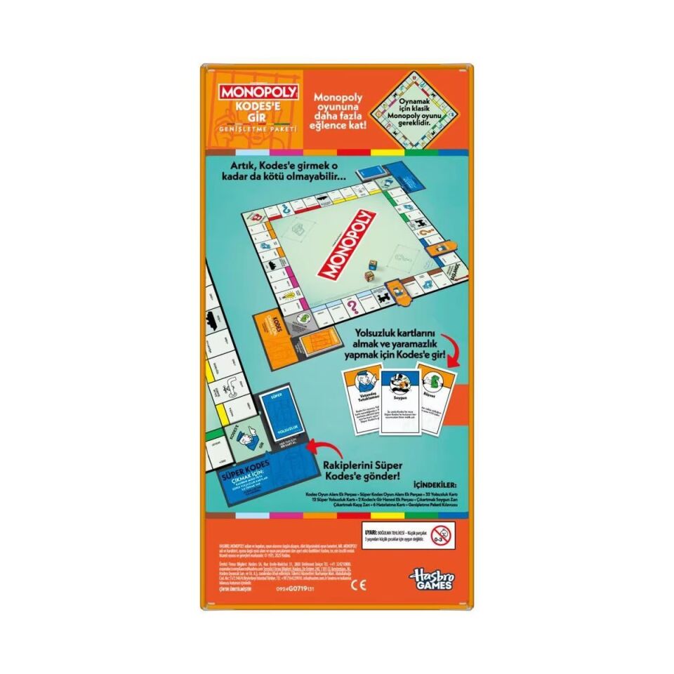 Monopoly Kodes'e Gir Genişletme Paketi G0719
