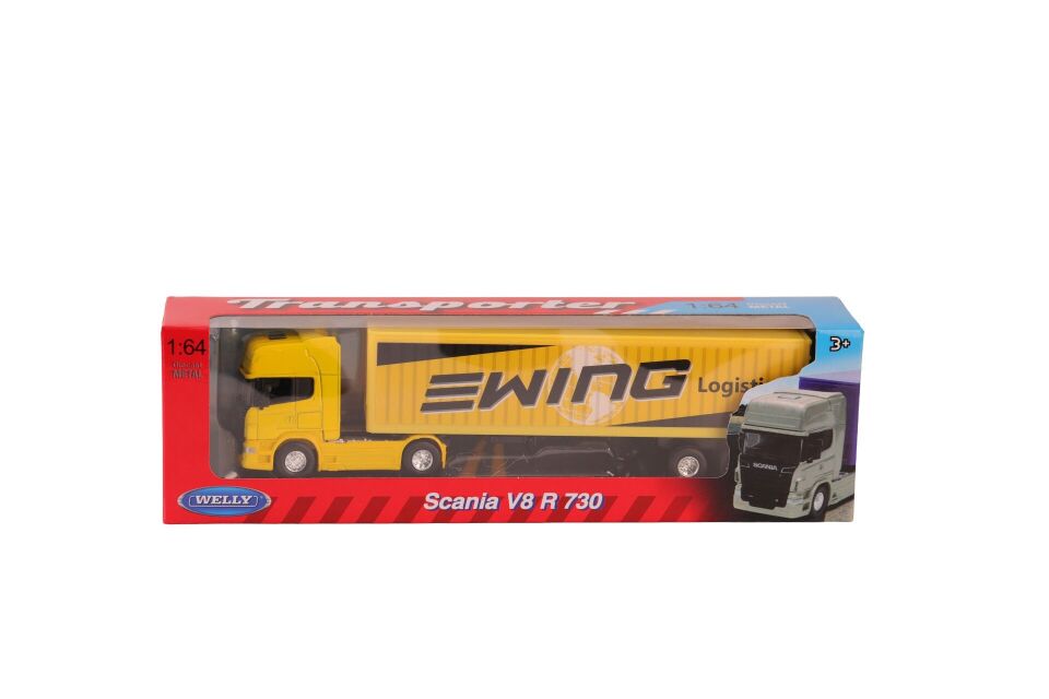 68021SS-F-GW WELLY 1 64 SCANIA R730 TRAILER 48