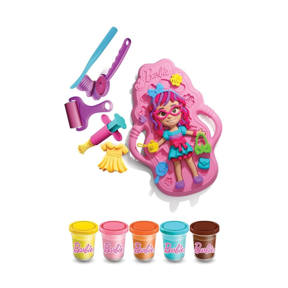 03927 BARBİE BEBEK GİYDİRME HAMUR SET 280 GR