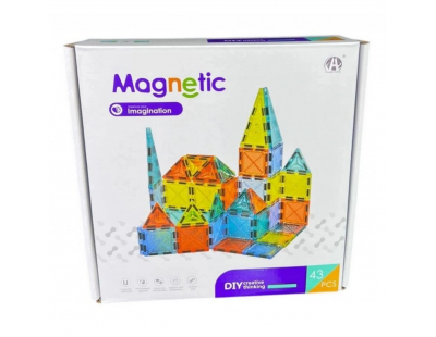 Magnetic Tiles 5.5 cm 43 Parça