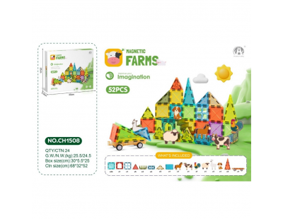 Magnetic Blok 5.5 cm 52 Parça
