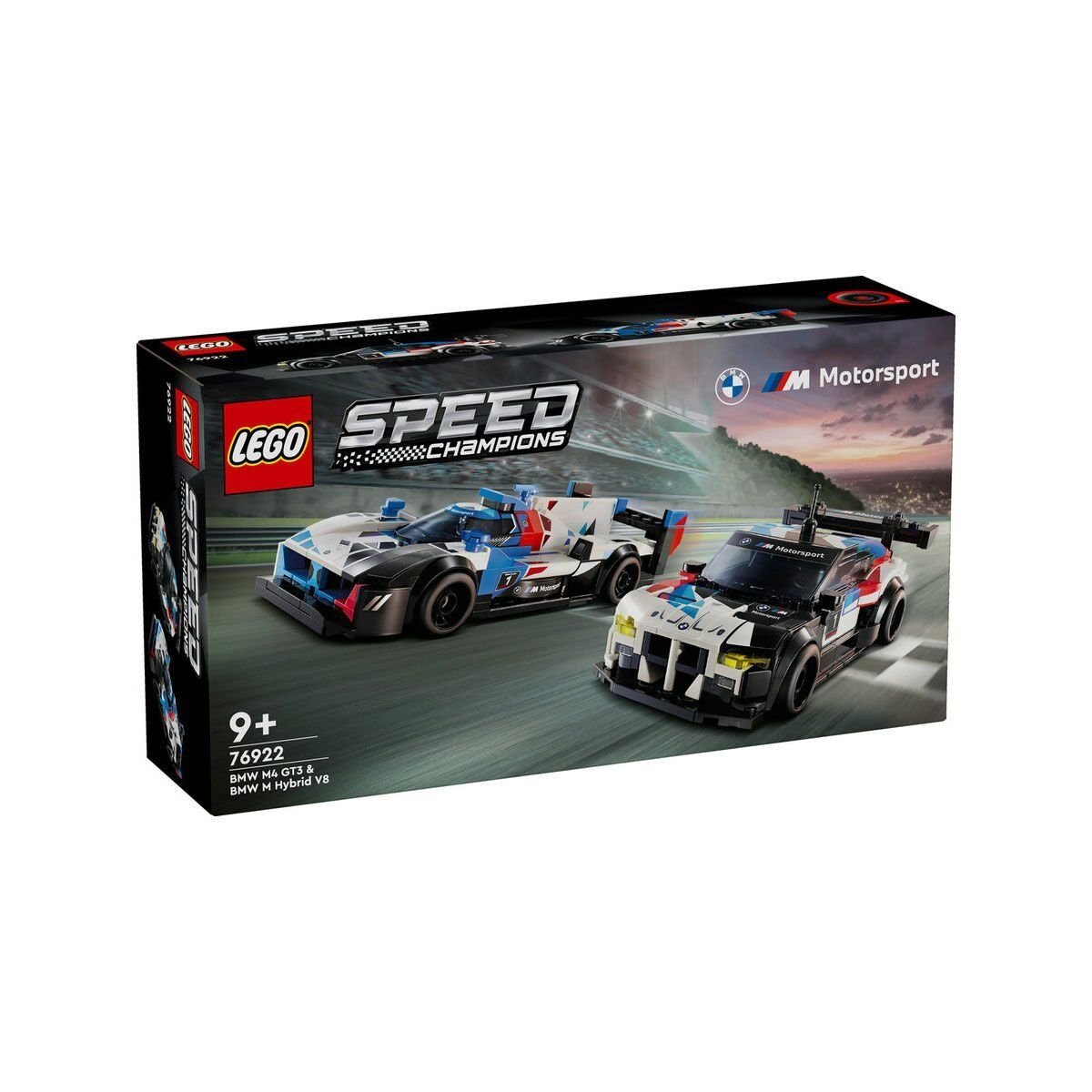 76922 Lego Speed Champ. BMW M4 GT3 ve BMW M Hybrid V8 Yarış Ar 676 parça +9 yaş