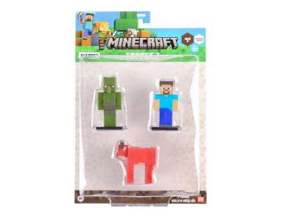 Minecraft 3D Toppeez 3'lü Figür Seti Seri 2