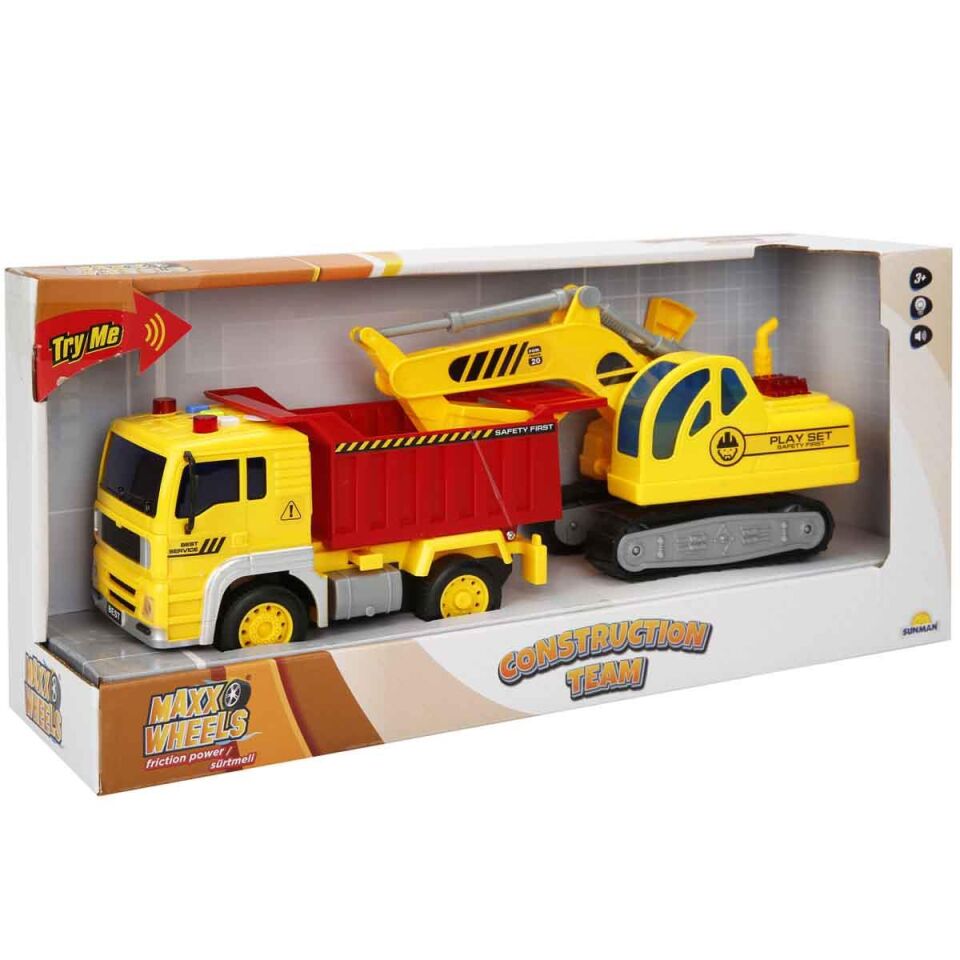 S00001999 1/20 İNŞAAT ARAÇLARI 2Lİ SES/IŞIK -SUN