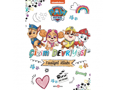 Paw Patrol Çizim Devriyesi Faaliyet Kitabı