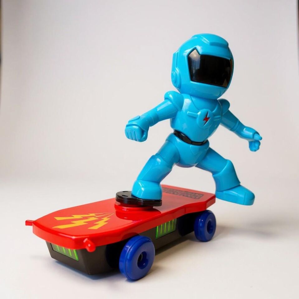 5688-5 PİLLİ IŞIKLI KAYKAYCI KAYKAYCI ROBOT OYUNCAK