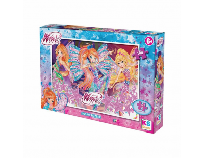 100 Parça Winx Puzzle