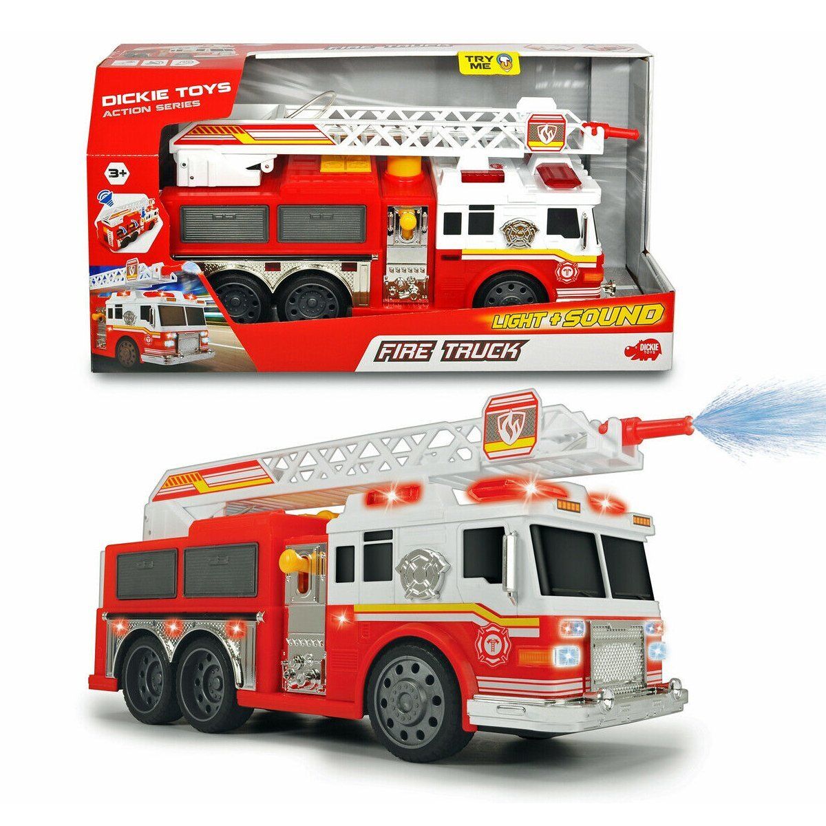 203308377 Dickie Toys Fire Commander İtfaiye Aracı