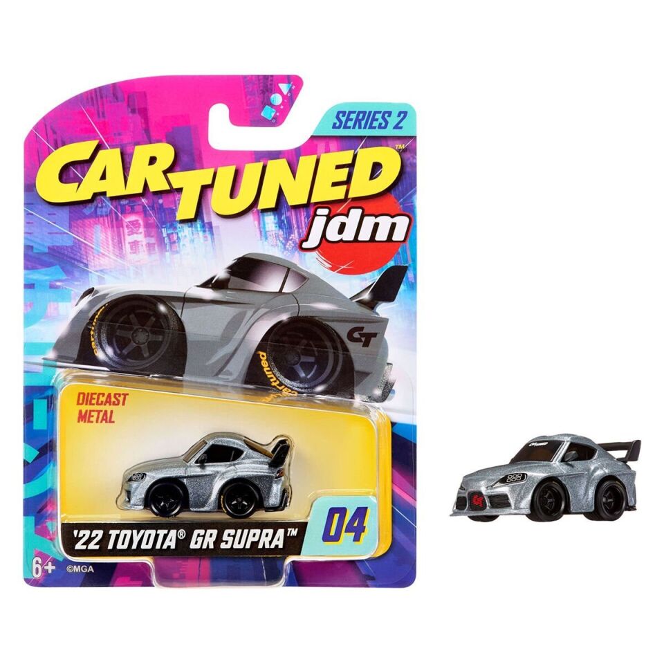 558934 CarTuned JDM 2022 Toyota GR Supra - Gri Araba