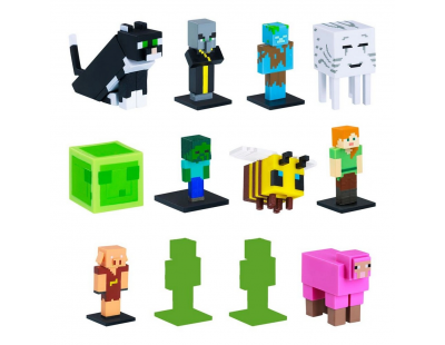 Minecraft 3D Toppeez 12'li Deluxe Figür Seti Seri 2