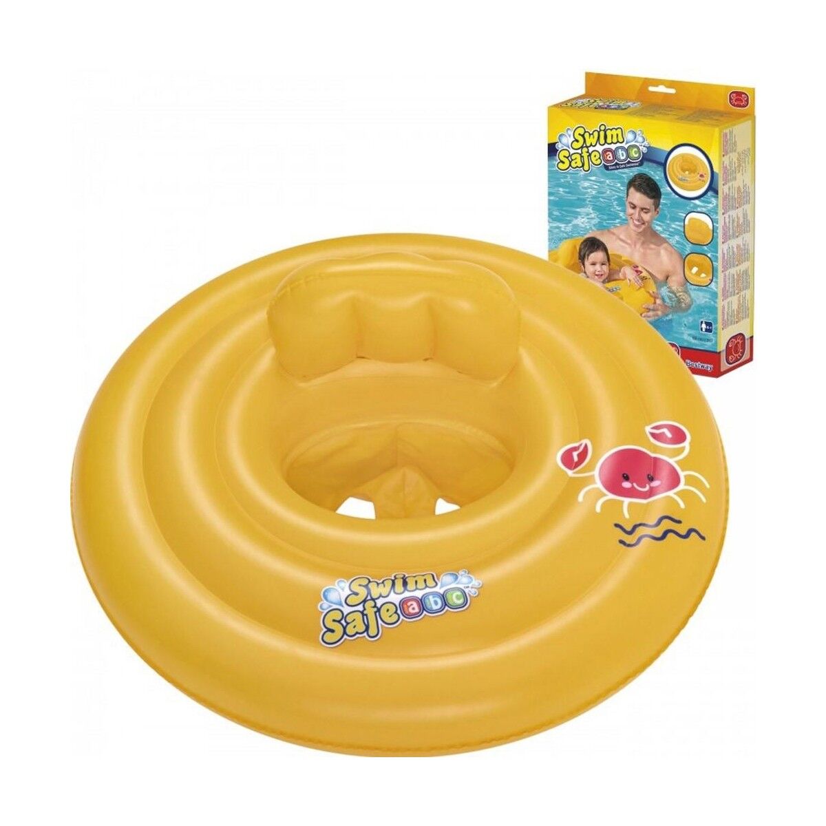 Swim Safe Abc 69CM Wondersplash Round Baby Boat [bebe Flatörü]