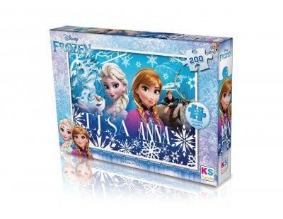 200 Parça Frozen Puzzle