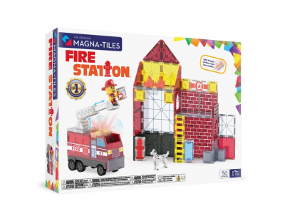 Magna Tiles İtfaiye İstasyonu 50 Parça