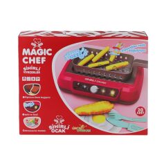 2A550 Magic Chef Barbekü Ocak Seti -Limon Oyuncak.glpzr