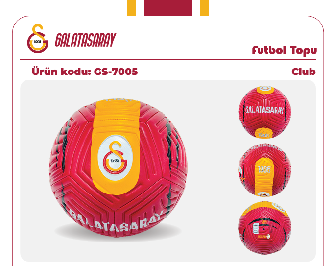 GS-7005 GALATASARAY FUTBOL TOPU CLUB-CNT