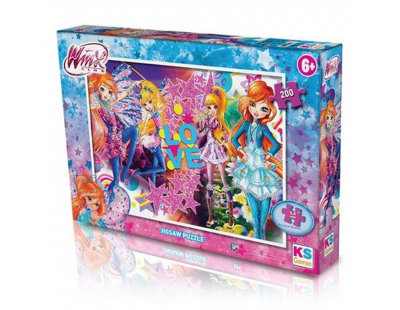 200 Parça Winx Club Puzzle
