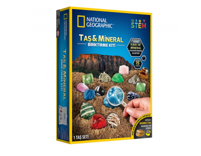 Natgeo Taş ve Mineral Biriktirme Kiti