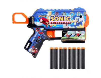 X-Shot Skins Sonic Dart Fırlatıcı 8 Dartlı