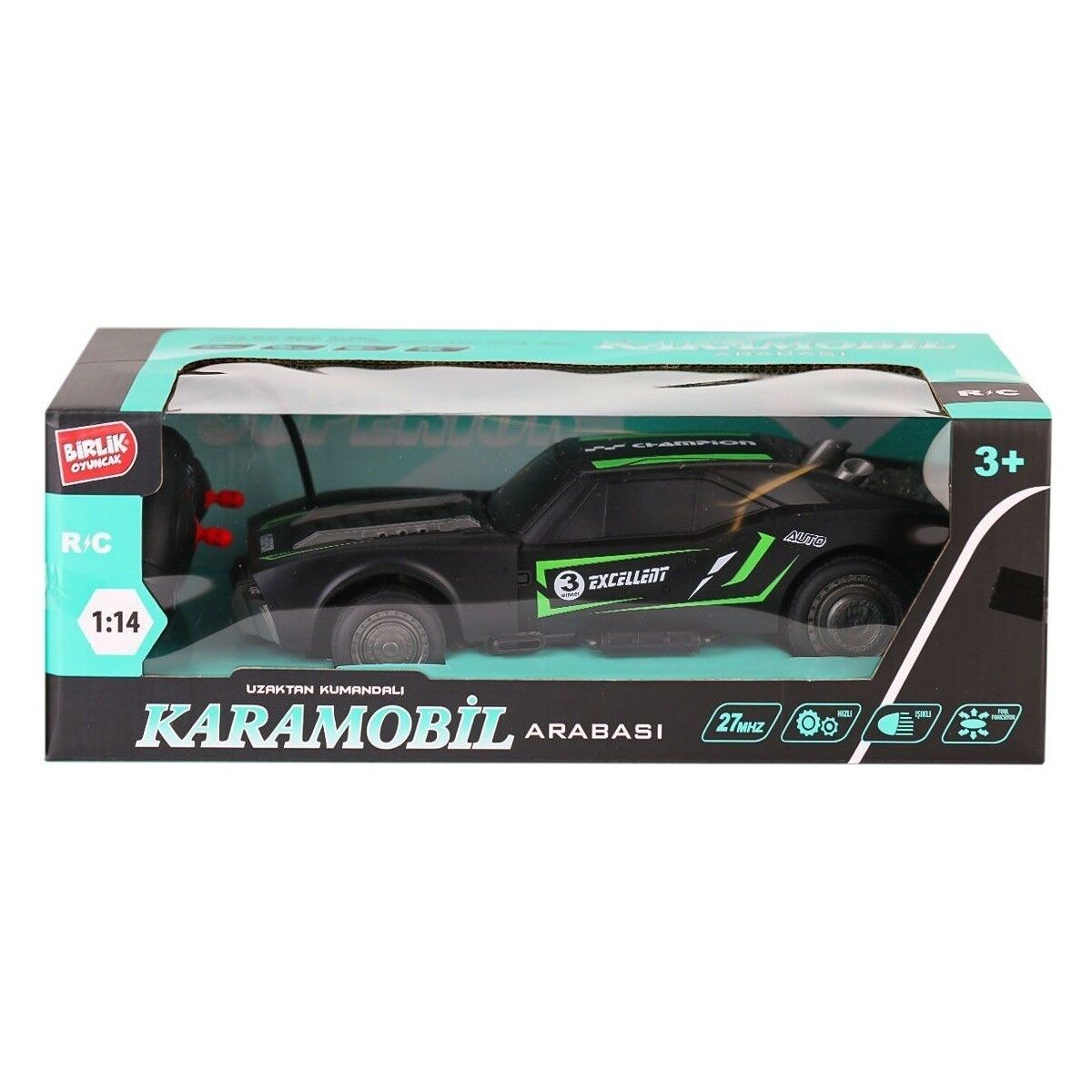 YQ010A Kumandalı Class Yarasa Araba 1:14 -Birliktoys