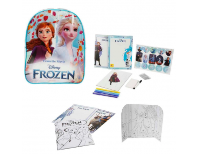 Disney Frozen Sırt Çantalı Boyama ve Çizim Seti