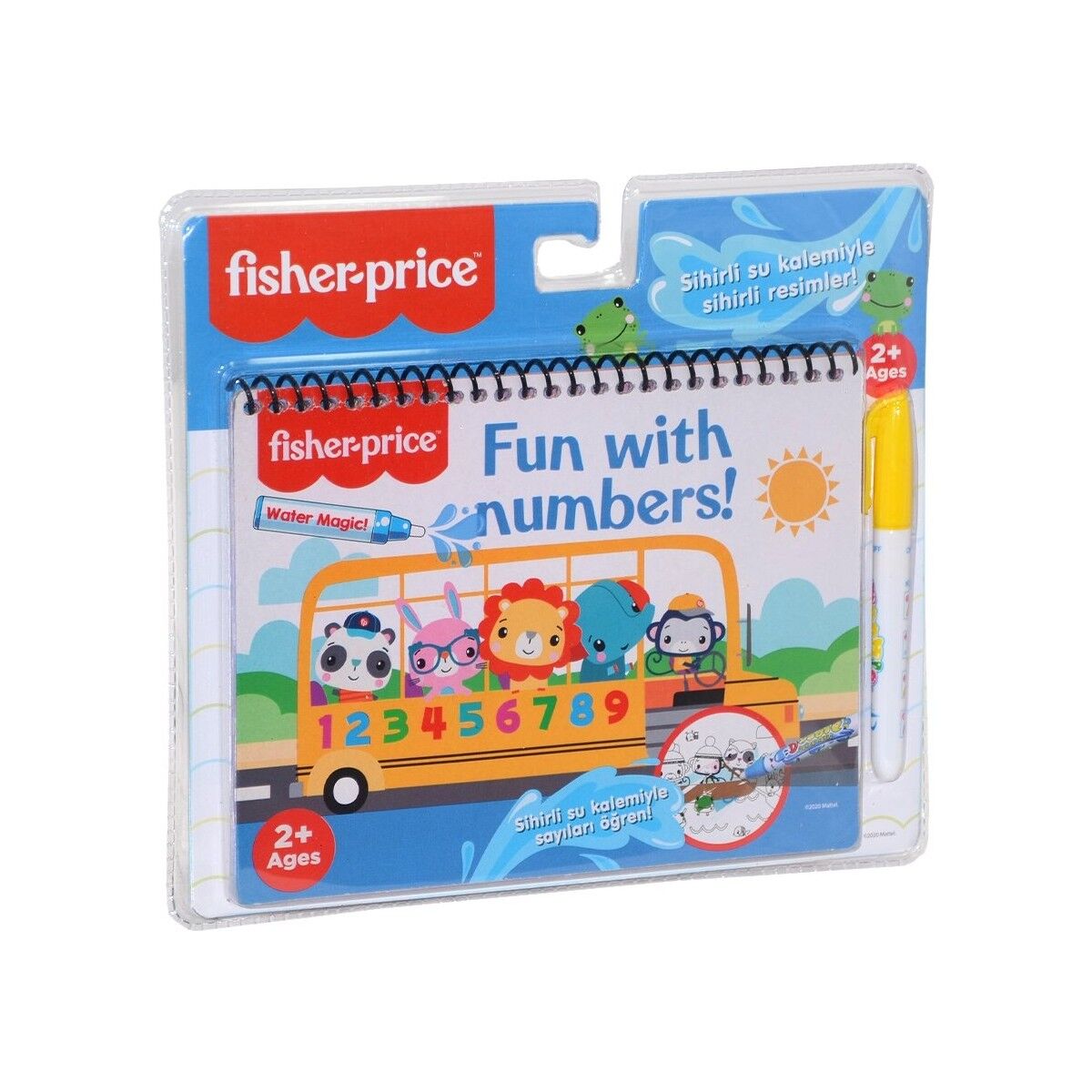 Toys ST00379 Gepet Fisher Price Sihirli Boyama Kitabı 8695212365645