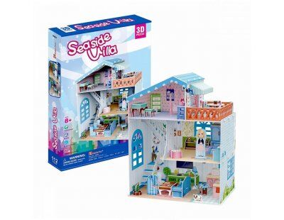 Seaside Villa Oyun Evi 3D Puzzle