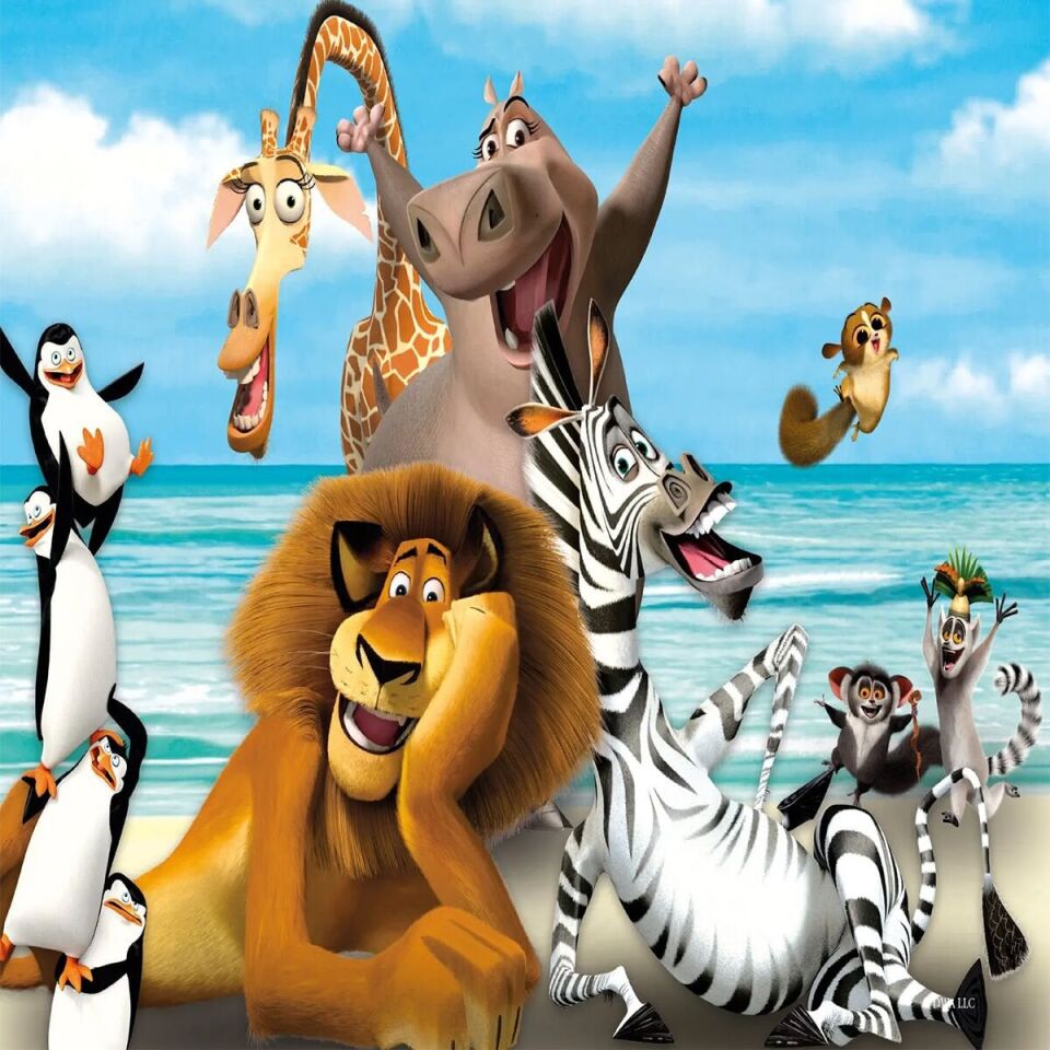 MG 113 MDAGASCAR PUZZLE 200 PRÇ