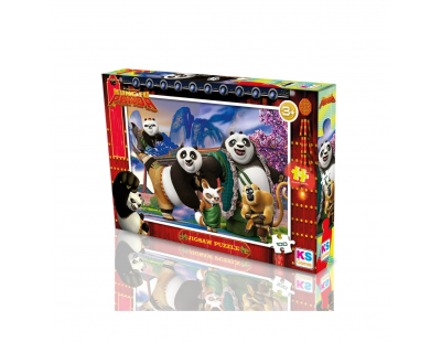 Ks Games Kung Fu Panda Puzzle 100 Parça