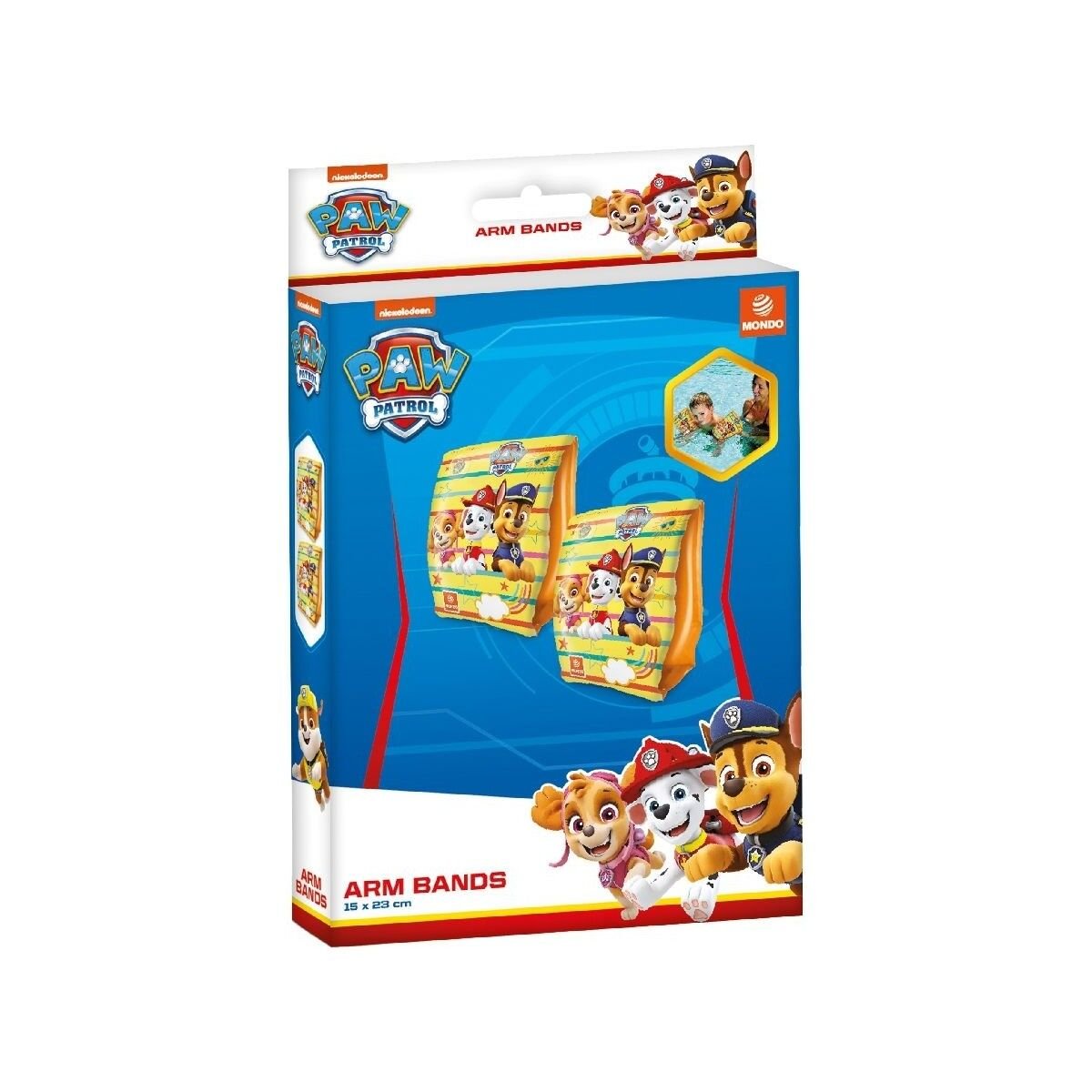 Lisanslı Paw Patrol 2-6 Yaş 15X23CM Çocuk Bebek Yüzme Kolluk - 16934