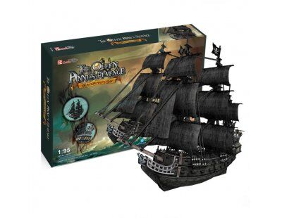 The Queen Anne'S Revenge 3D Puzzle