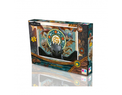 Ks Games How to Train Your Dragon Puzzle 50 Parça