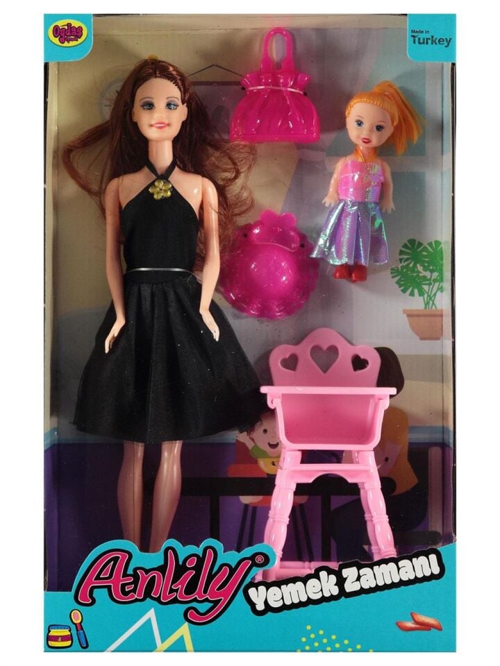 Anlily Bebek Manken Bebek Yemek Zamanı
