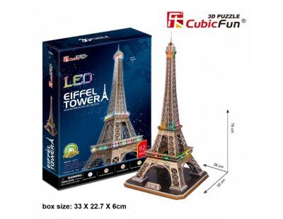 Eyfel kulesi LED 3D Puzzle