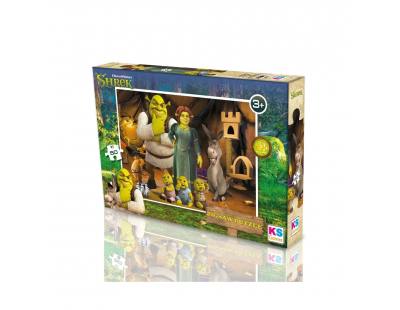 Ks Games Shrek Puzzle 50 Parça