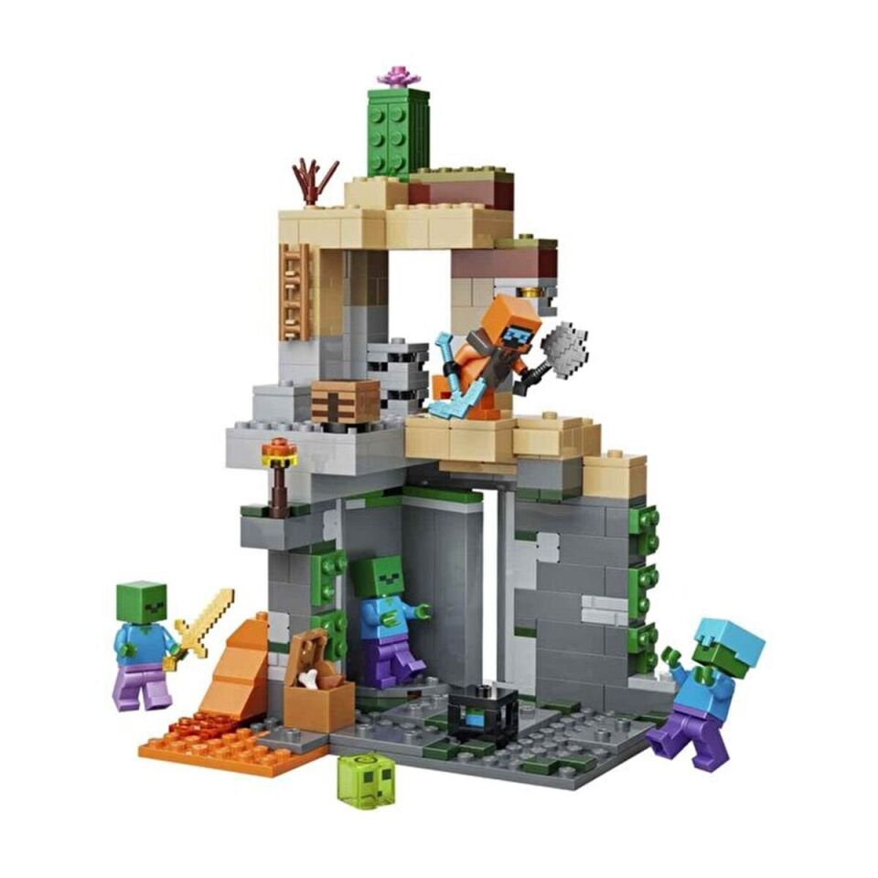 21587 Lego Minecraft Zombi Zindanı 284 parça +8 yaş