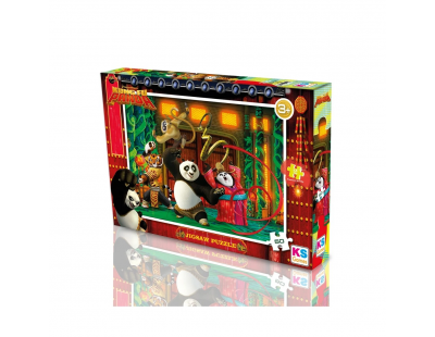 Ks Games Kung Fu Panda Puzzle 50 Parça
