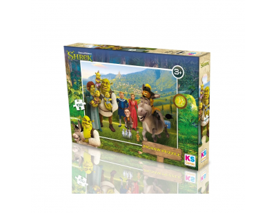 Ks Games Shrek Puzzle 100 Parça