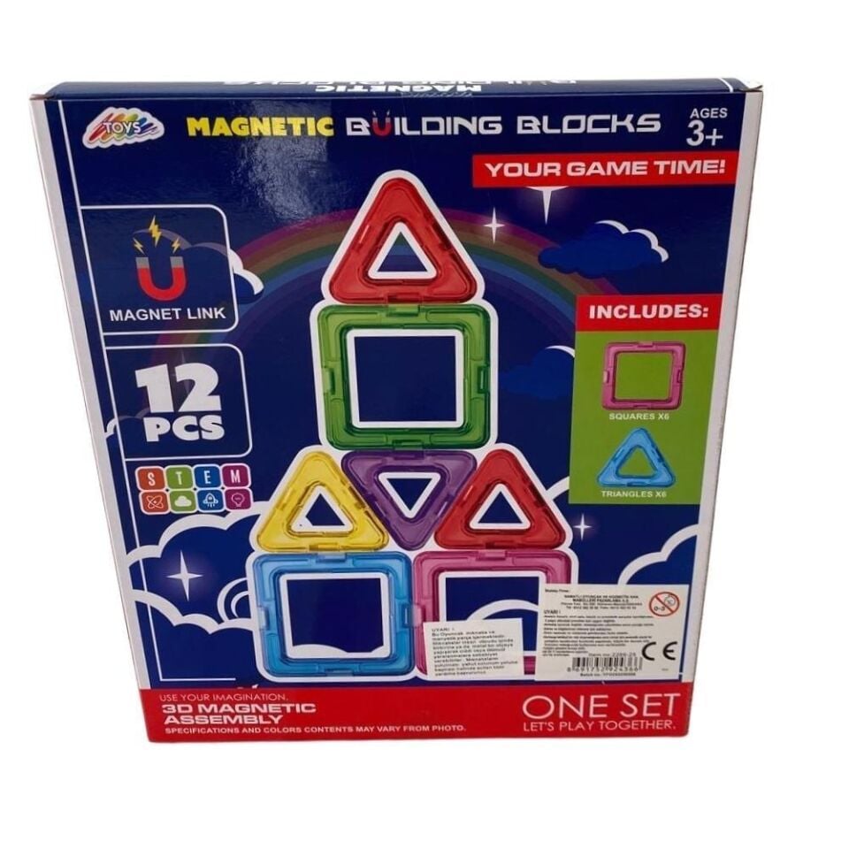 2266-25 MANYETİK SET 12 PARÇA- SMT