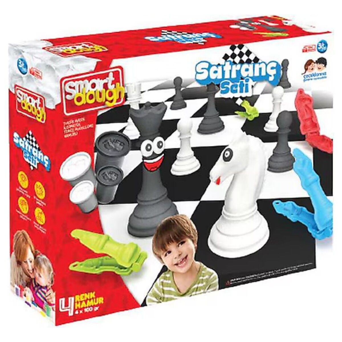 Smart Dough Satranç Hamuru Seti