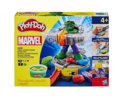 Play-Doh Hulk Smash and Squish Oyun Seti
