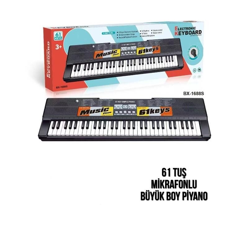 BX-1688 61 TUŞ MİKROFONLU PİYANO-PSF