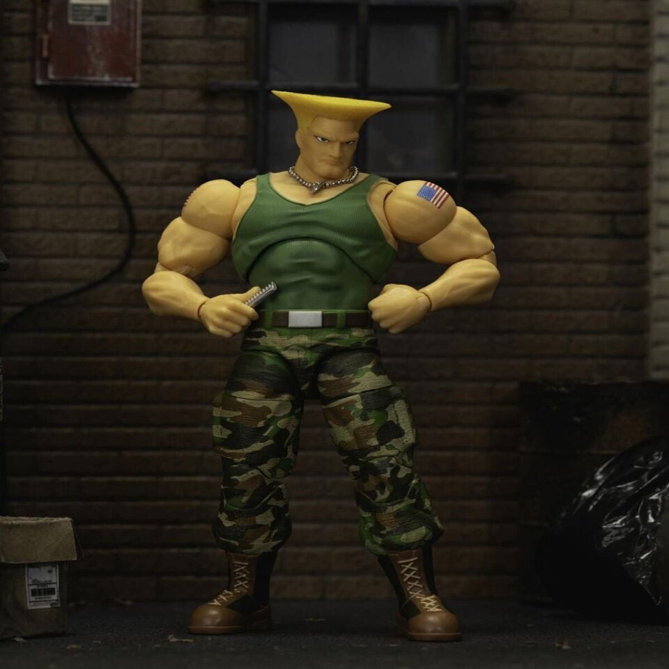 9334689314R00 Street Fighter II Guile 6 Figure