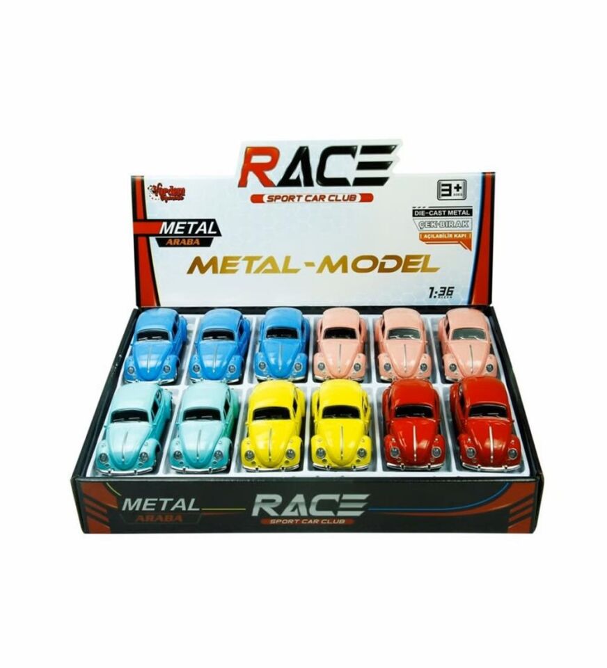 TIN-80131-12(PASTEL) ÇEKBIRAK 1:36 DİE CAST -VRD