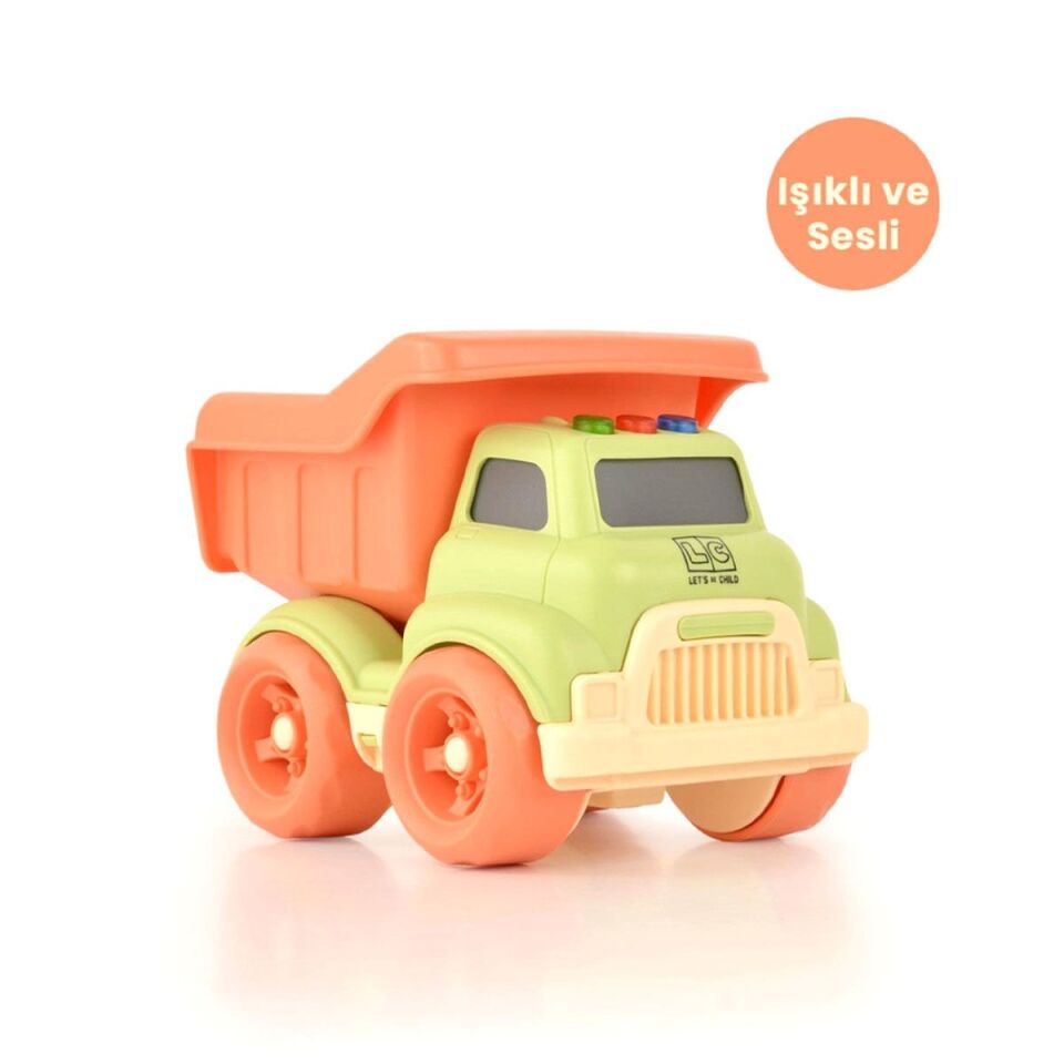 LC-31016 Sesli ve Işıklı Minik Kamyon -Enfal