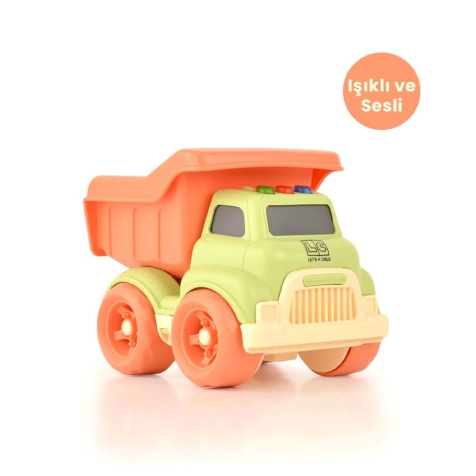 LC-31016 Sesli ve Işıklı Minik Kamyon -Enfal