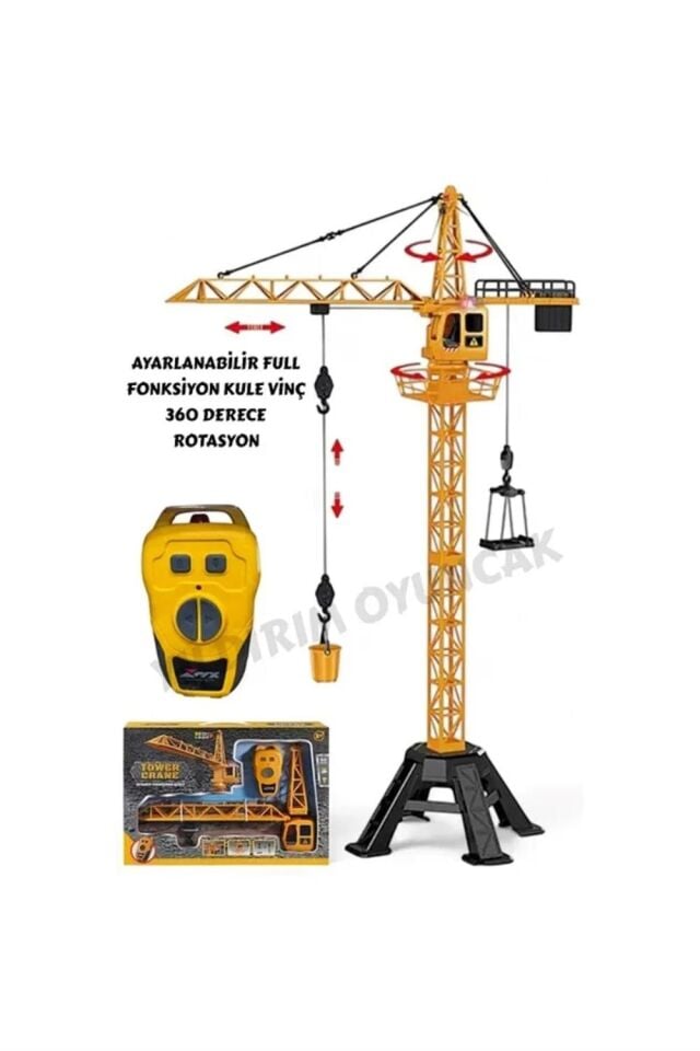 SH40377 2.4 GHZ 4 KANAL UZAKT.KUM.KULE VİNÇ-ZRV