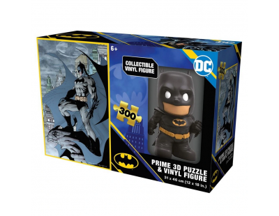 Prime 3D Batman Figür ve 300 Parça Puzzle