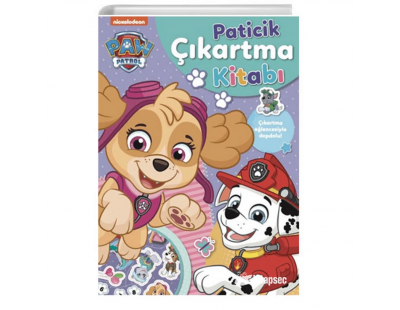 Paw Patrol Paticik Çıkartma Kitabı 38116BT
